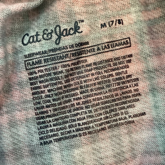 3/$15 🛍️ Cat & Jack red green plaid Christmas holiday pajama pants girls M 7/8 - Picture 3 of 6